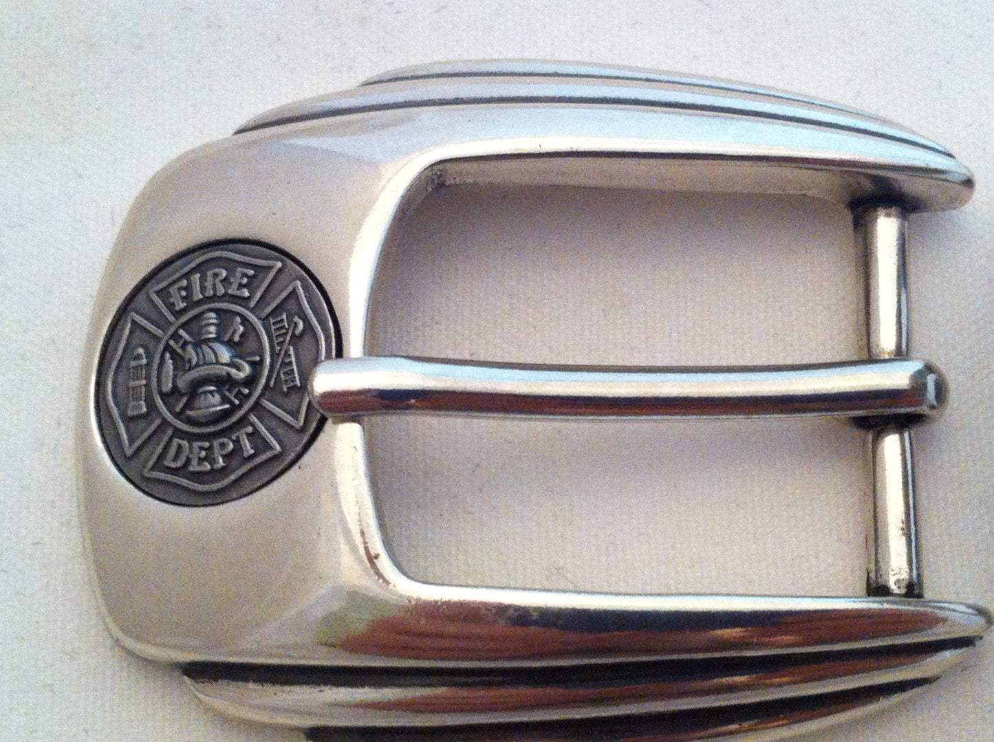 `Fire Department FD Three Piece Belt Buckle Set (Clearance)