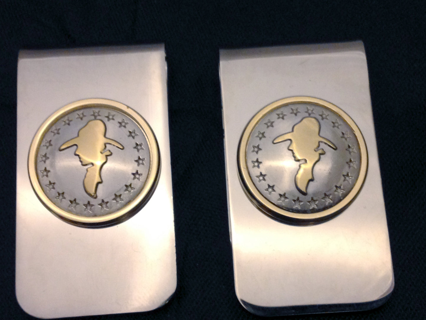 Western Cowboy Stars Money Clip Buy One Get One Free Clearance!!!