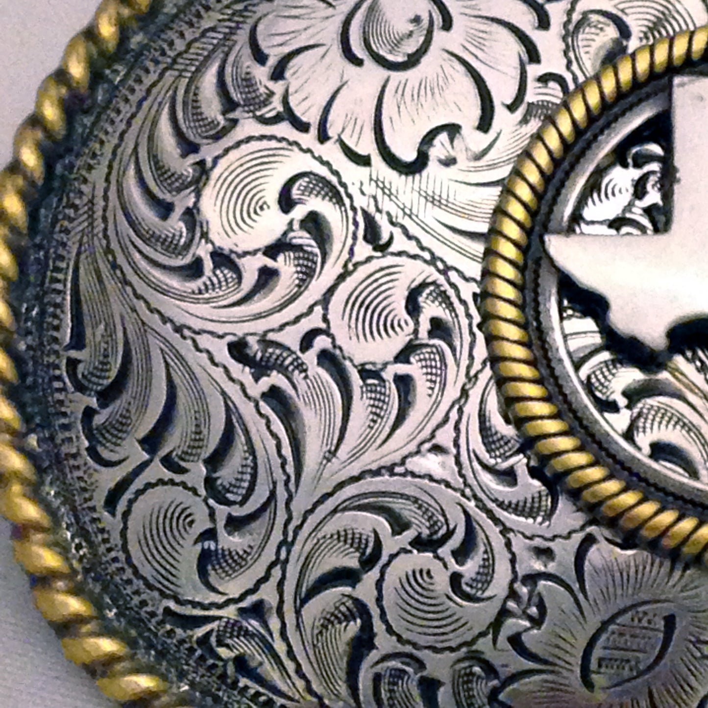 Texas Masonic Western Style Buckle