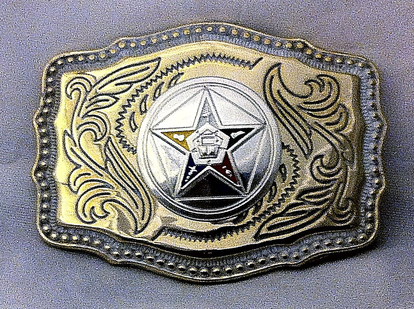 Order of the Eastern Star Belt Buckle Western Style New Design!!