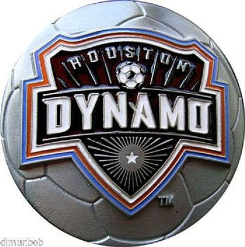 Fabulous Houston Dynamo MLS Belt Buckle Soccer
