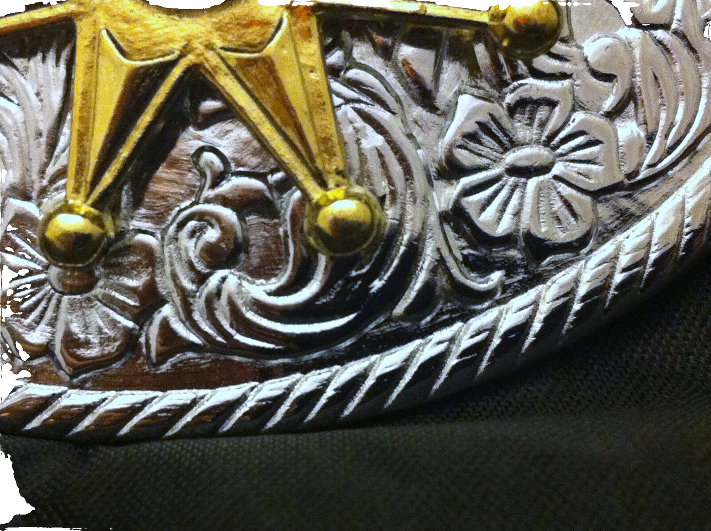 Western Cowboy "Spinning Spur" Metal Belt Buckle