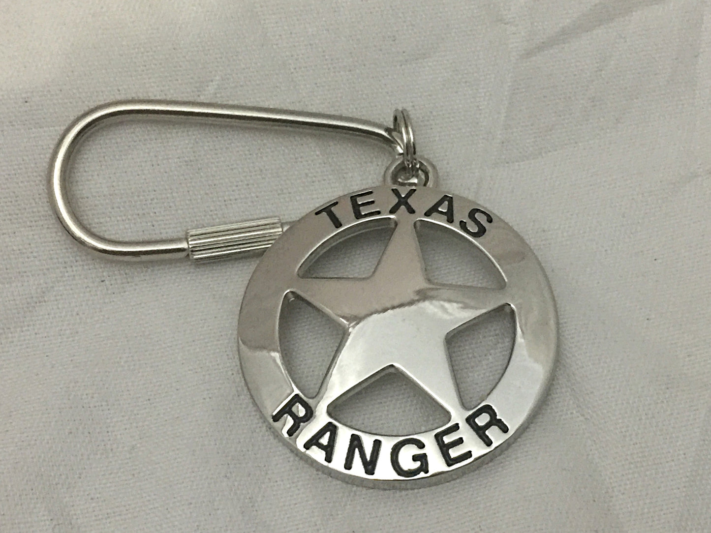 Texas Ranger 3 piece set, belt buckle, bolo and key ring