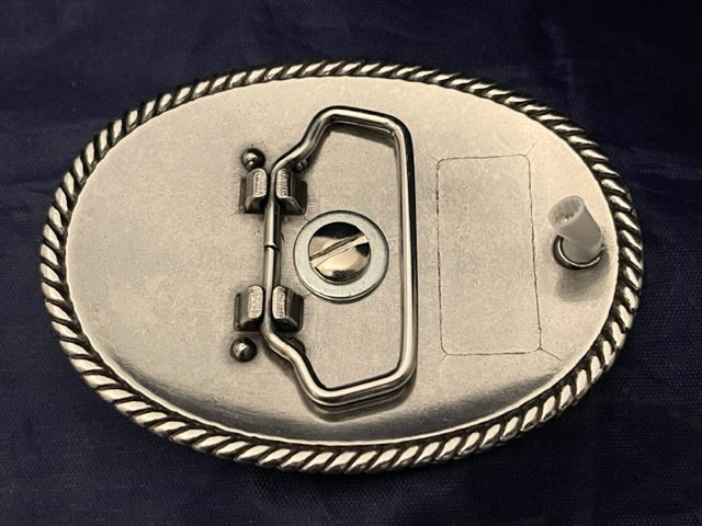 To Protect and Serve Western Style Tribute Buckle